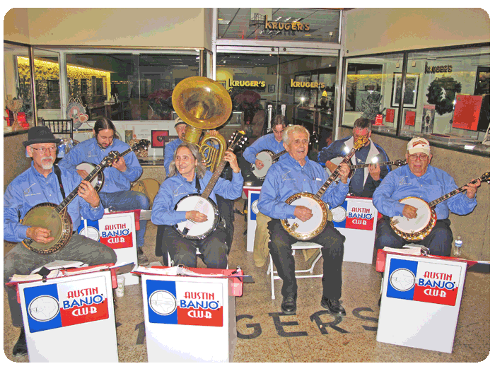 Austin Banjo Club Holiday Stroll