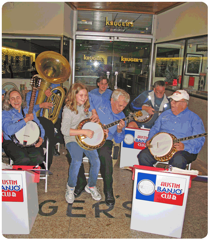 Austin Banjo Club Holiday Stroll