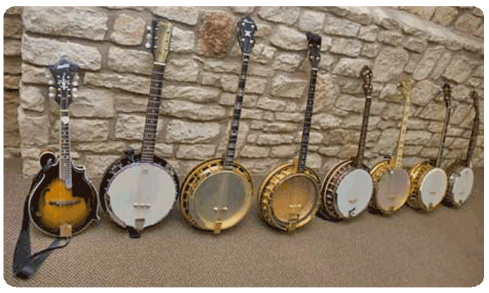 Austin Banjo Club practice session 2009