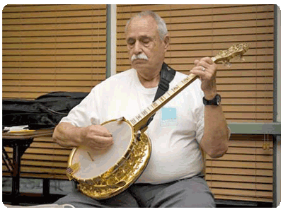 Austin Banjo Club practice session 2009