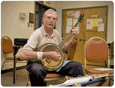 Austin Banjo Club practice session 2009