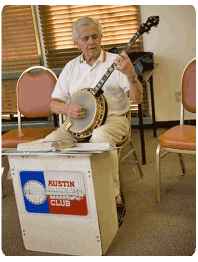 Austin Banjo Club practice session 2009