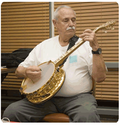 Austin Banjo Club practice session 2009